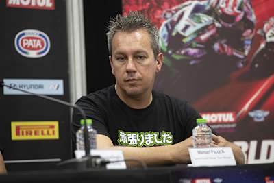 Kawasaki-Teamchef Manuel Puccetti