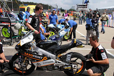 Erleben Sie mit den Racing Team Germany den Sachsenring-GP hautnah im Paddock