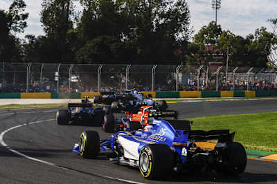 Antonio Giovinazzi holte bei seinem ersten GP-Einsatz den zwölften Platz 