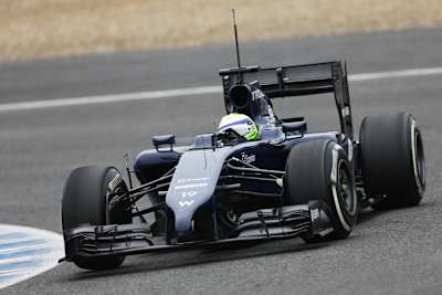 Felipe Massa bei den Jerez-Tests