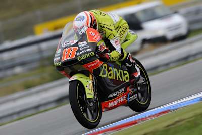 Nicolas Terol war im Trockenen und im Nassen schnell unterwegs