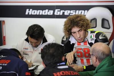 Marco Simoncelli: Zwei Gresini-Honda in Sepang