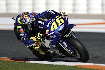 Valentino Rossi wurde nur Neunter