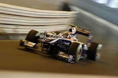 Nico Hülkenberg crashte im Tunnel