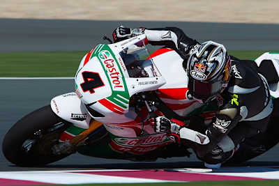 Hiroshi Aoyama in alter Lederkombi