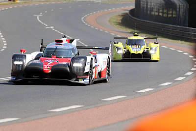 Der Toyota TS050 Hybrid von Kamui Kobayashi