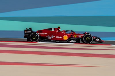 Carlos Sainz im Ferrari