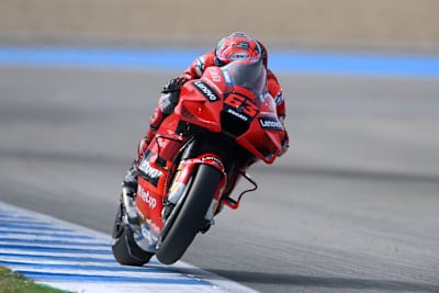 Ducati-Ass Pecco Bagnaia in Jerez
