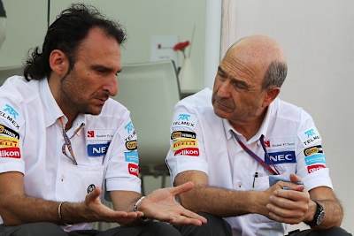 Giampaolo Dall’Ara mit Peter Sauber