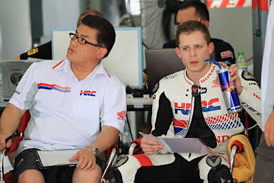 Stefan Bradl beim Sepang-Test