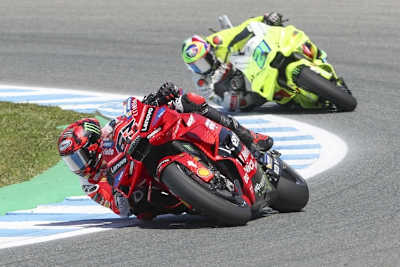 Francesco Bagnaia wurde im Spanien-Sprint Dritter