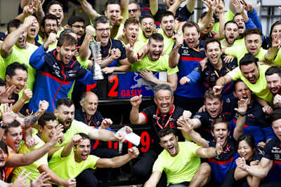 Toro Rosso feiert in Brasilien