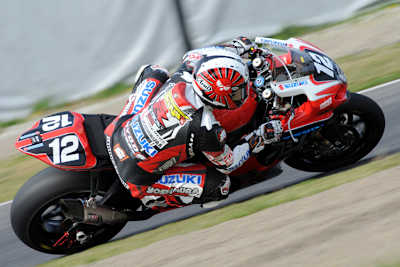 Takuya Tsuda (Yoshimura) war der schnellste Suzuki-Pilot im Qualifying