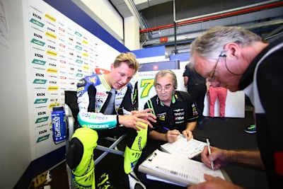 Dominique Aegerer mit dem Technomag-Interwetten-Team