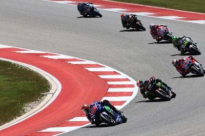 Maverick Viñales hinterliess bei Wayne Rainey einen starken Eindruck – trotz seines Sturzes im Austin-GP