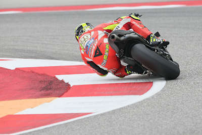 Andrea Iannone auf der GP15 in Austin