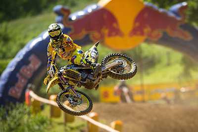Jeremy Seewer setzte sich bei den MX Masters mit einer 250er durch 