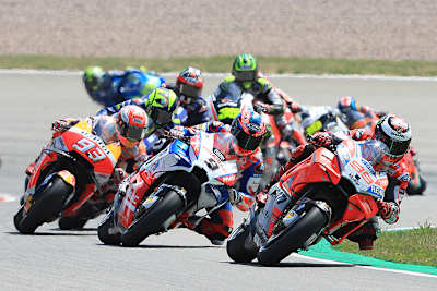 Jorge Lorenzo führte den Deutschland-GP zwölf Runden lang an