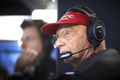 Niki Lauda in Baku 2018