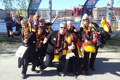 Zahlreiche deutsche Fans waren in Finnland – in Prag werden es viel mehr sein