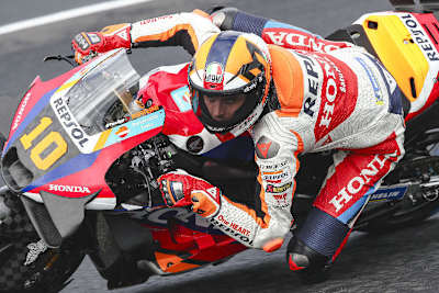 Luca Marini auf seiner Honda