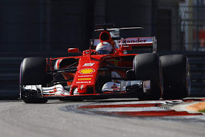 Sebastian Vettel in Sotschi