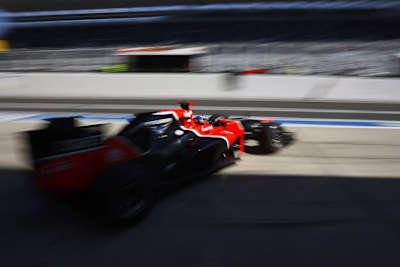 Timo Glock hofft auf das Renntempo des Marussia