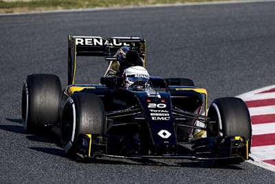 Kevin Magnussen im Renault