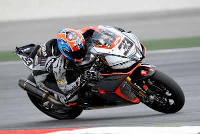 Marco Melandri fährt endlich wieder vorne