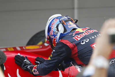 Sebastien Vettel in Korea: Streicheleinheiten für seinen RB8