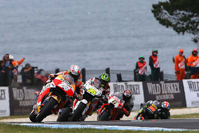 Dani Pedrosa auf Phillip Island