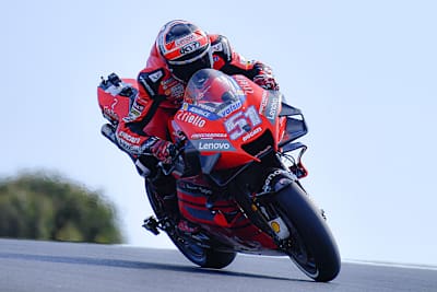 Michele Pirro (Ducati) führte am zweiten Tag die Zeitentabelle an