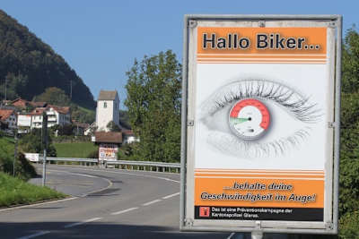 Touristen willkommen - aber bitte nur korrekte Langsamfahrer