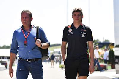 Jos und Max Verstappen