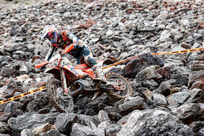 Manuel Lettenbichler im Geröllfeld «Carl’s Dinner»