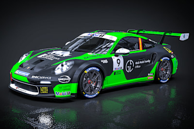 Das Einsatzfahrzeug von Lorenzo im Supercup