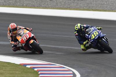 Marc Márquez erntete nach seinem Auftritt im Argentinien-GP auch Kritik von Giacomo Agostini 