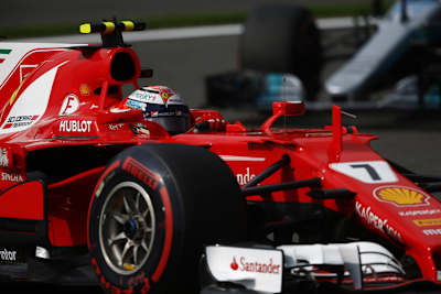 Kimi Räikkönen war auch im 3. Training der Schnellste