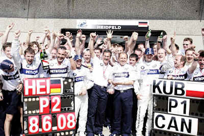 Robert Kubica 2008: Sieg in Kanada