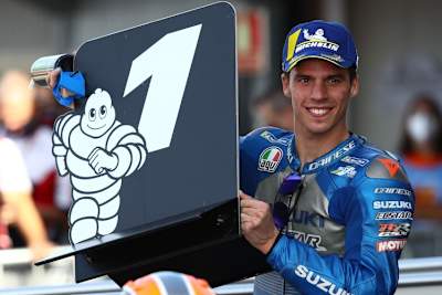 Joan Mir erzielte 2020 einen einzigen Sieg (in Valencia) und wurde Weltmeister