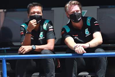 Razlan Razali und Johan Stigefelt (rechts) in Jerez