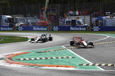 Lewis Hamilton gegen Charles Leclerc in Monza