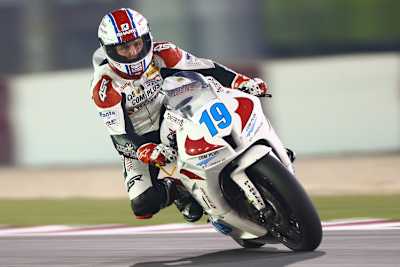 Kevin Wahr holte aus seiner SMS-Honda alles heraus