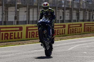 Sieger-Wheelie von Domi Aegerter