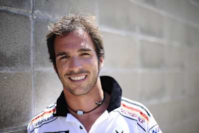 Elias stattete den Superbikes einen Besuch ab.