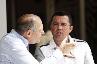 McLaren-Renndirekto Eric Boullier: «Ron Dennis gewährt mir alle Freiheiten, das Team neu zu organisieren»