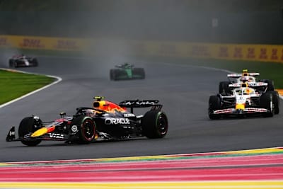 Yuki Tsunoda in Belgien vor dem Duo der Racing Bulls