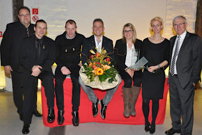 Stephan Katt saß im Mittelpunkt