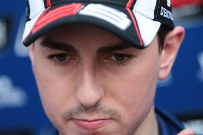 In Jorge Lorenzos Worten schwingt viel Frust mit