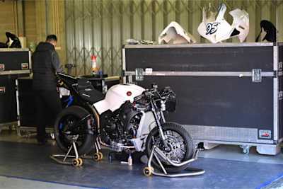 In Portimao sind die Supersport-Honda weitgehend Serie